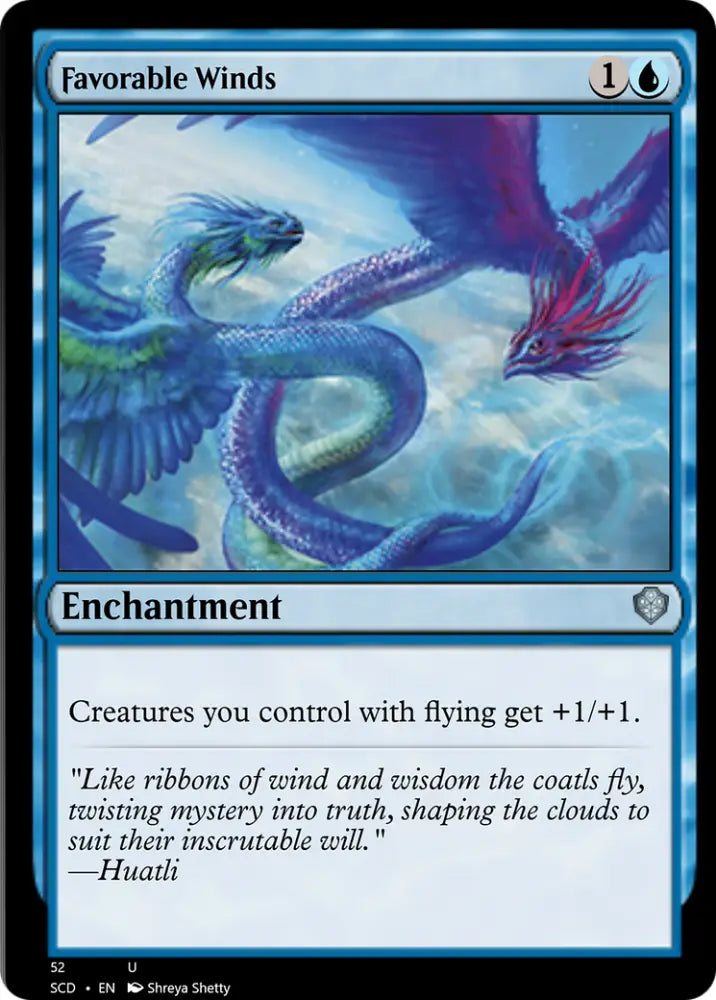 Favorable Winds [Starter Commander Decks] - MTG Single