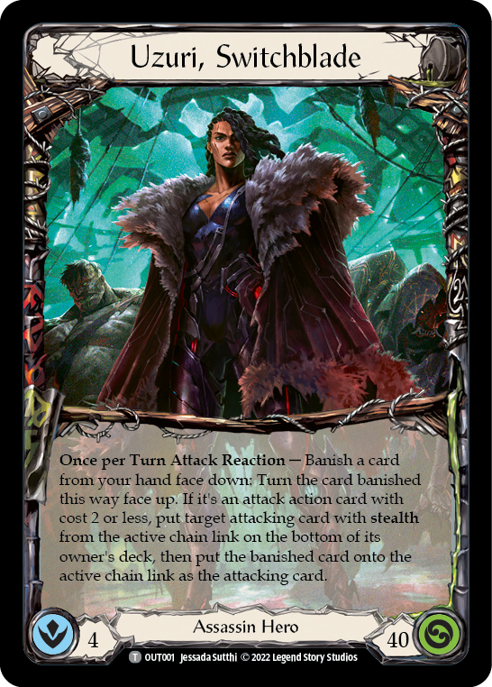 Uzuri, Switchblade // Ponder [Outsiders]