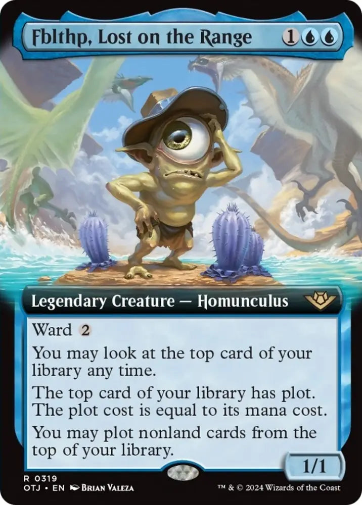 Fblthp Lost on the Range (Extended Art) [Outlaws of Thunder Junction] - MTG Single
