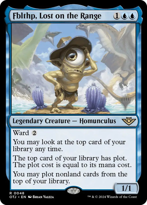 Fblthp Lost on the Range (Promo Pack) [Outlaws of Thunder Junction Promos] - MTG Single