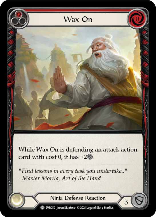 Wax On (Red) [Everfest] 1st Edition Normal