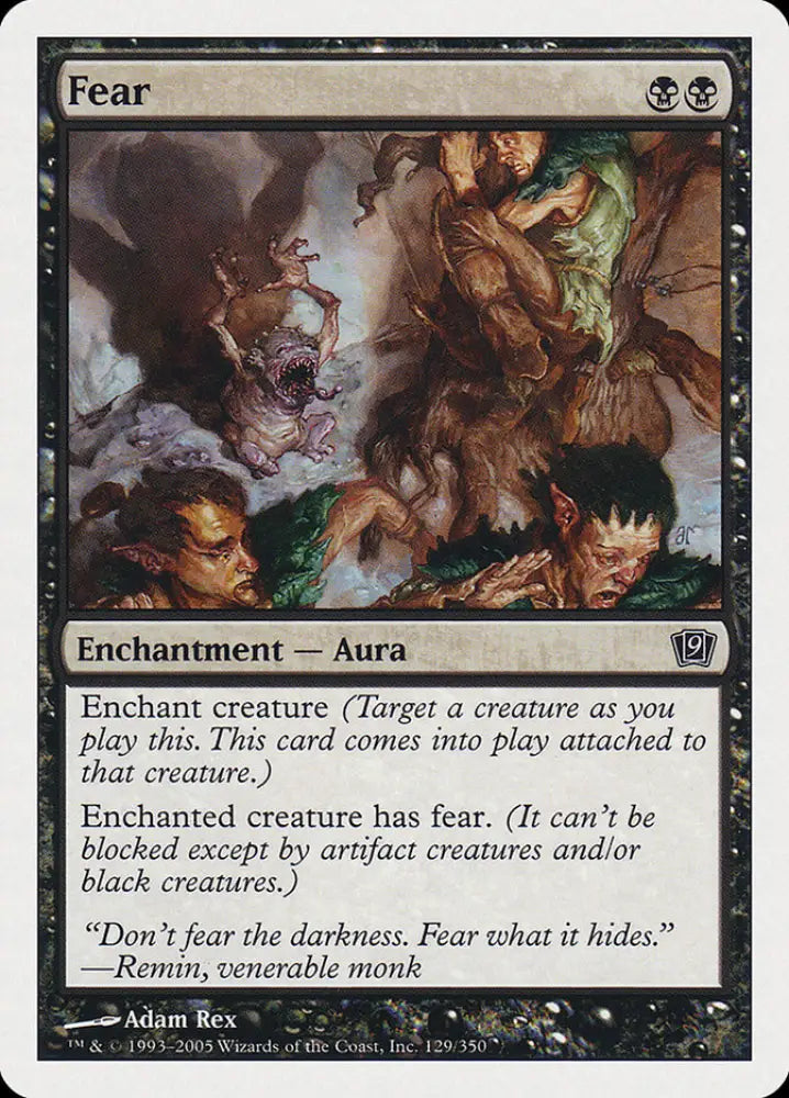 Fear [Ninth Edition] - MTG Single