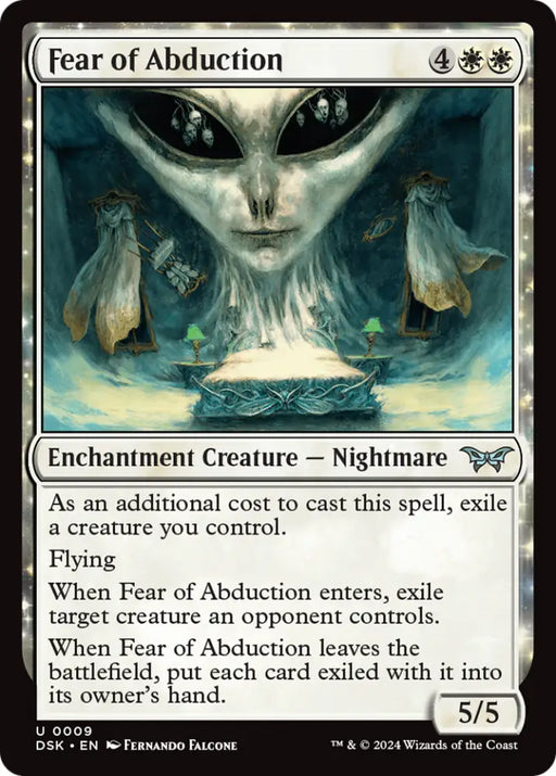 Fear of Abduction [Duskmourn: House of Horror] - MTG Single