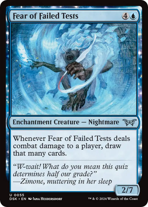 Fear of Failed Tests [Duskmourn: House of Horror] - MTG Single