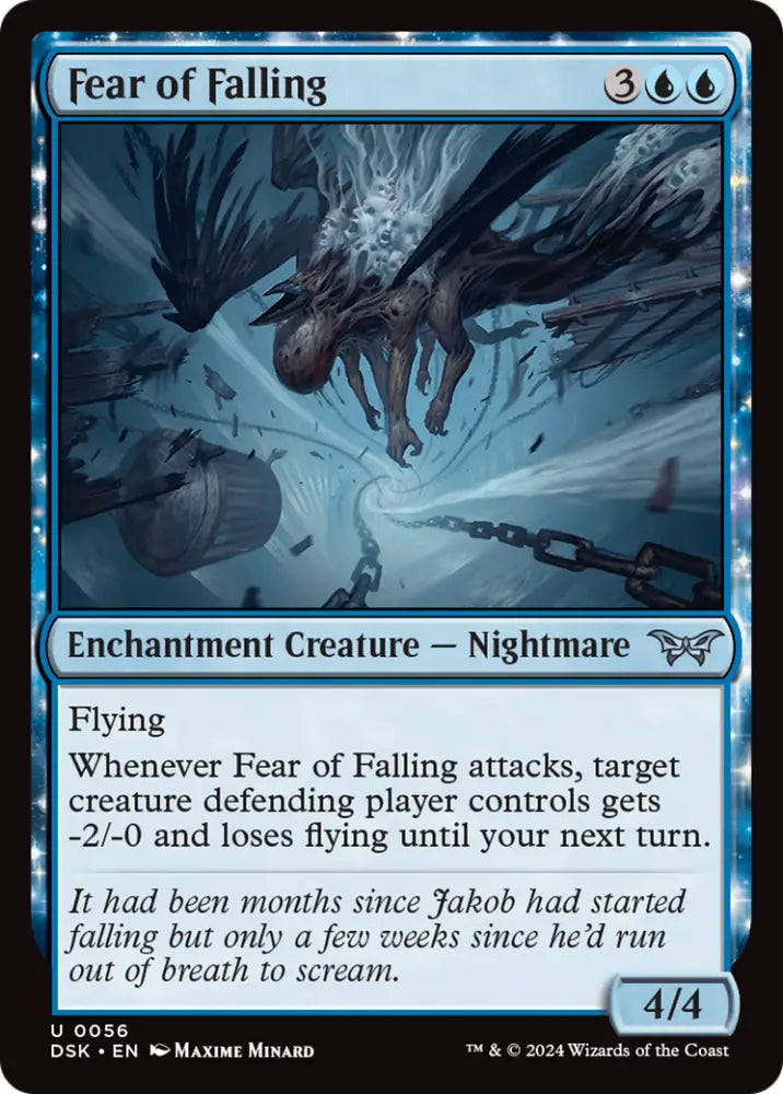 Fear of Falling [Duskmourn: House of Horror] - MTG Single