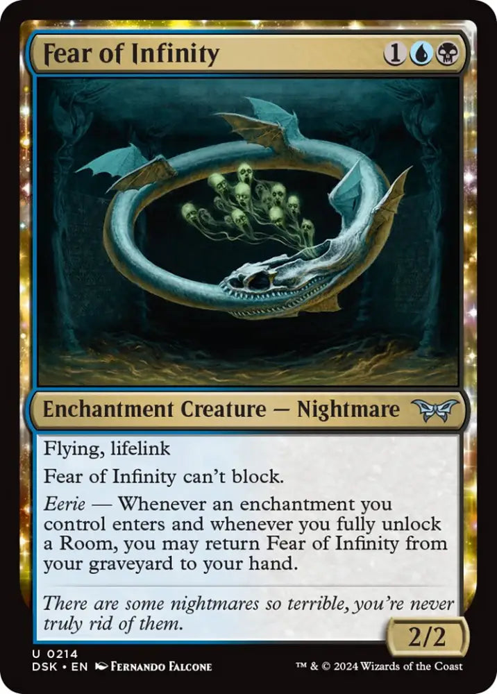 Fear of Infinity [Duskmourn: House of Horror] - MTG Single