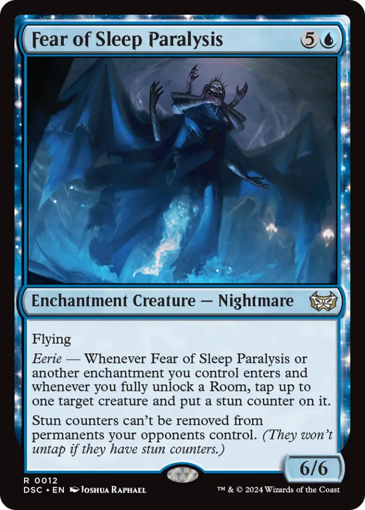 Fear of Sleep Paralysis [Duskmourn: House of Horror Commander] - MTG Single