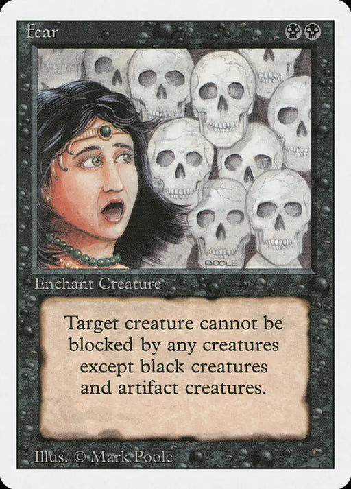 Fear [Revised Edition] - MTG Single