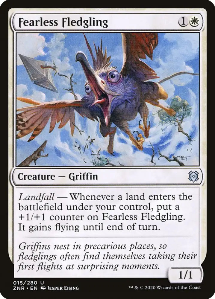 Fearless Fledgling [Zendikar Rising] - MTG Single