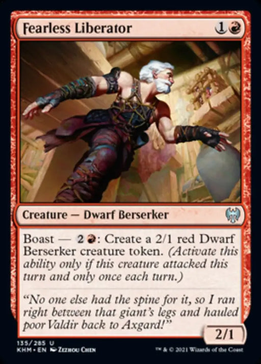 Fearless Liberator [Kaldheim] - MTG Single