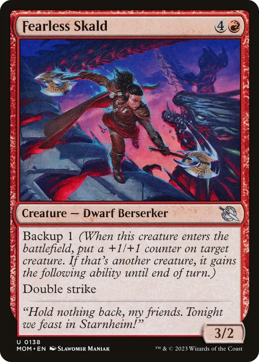 Fearless Skald [March of the Machine] - MTG Single