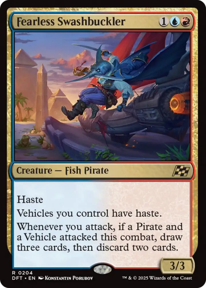 Fearless Swashbuckler [Aetherdrift] - MTG Single