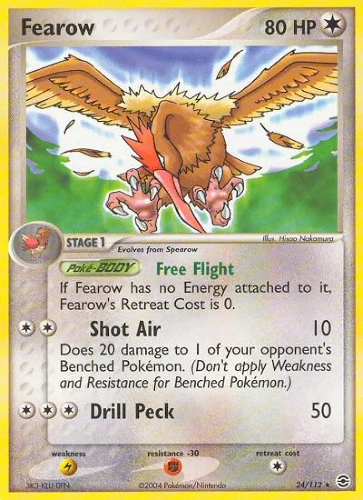 Fearow (24/112) [EX: FireRed & LeafGreen] - Pokemon Single