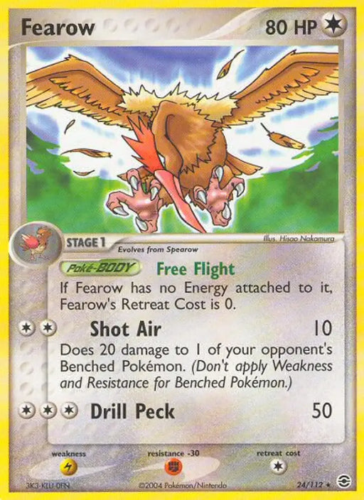 Fearow (24/112) [EX: FireRed & LeafGreen] - Pokemon Single