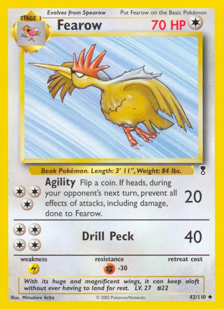 Fearow (42/110) [Legendary Collection] - Pokemon Single