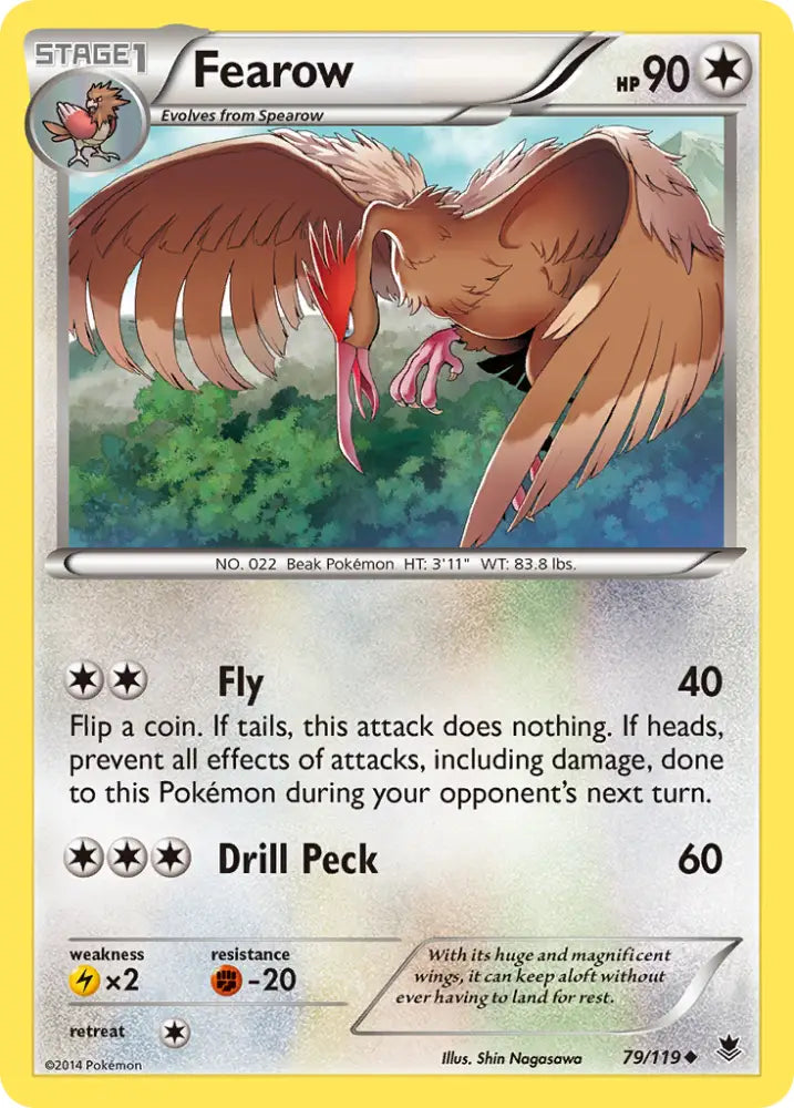 Fearow (79/119) [XY: Phantom Forces] - Pokemon Single