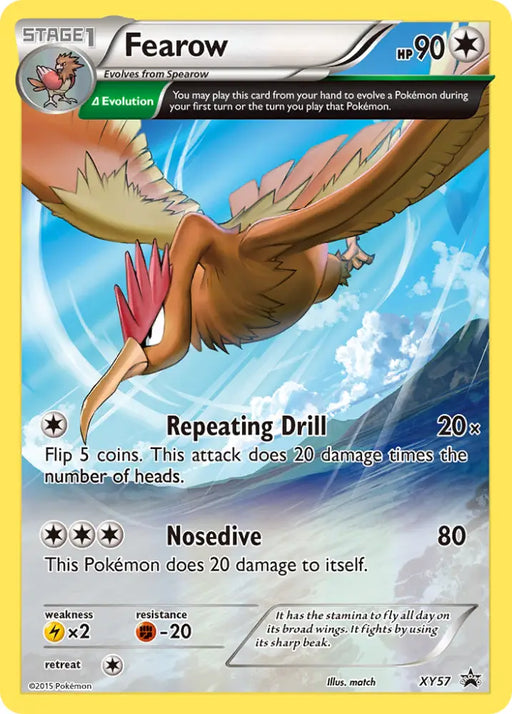 Fearow (XY57) [XY: Black Star Promos] - Pokemon Single