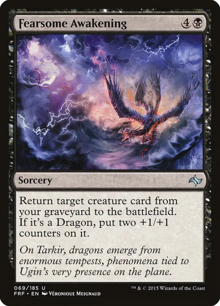 Fearsome Awakening [Fate Reforged] - MTG Single