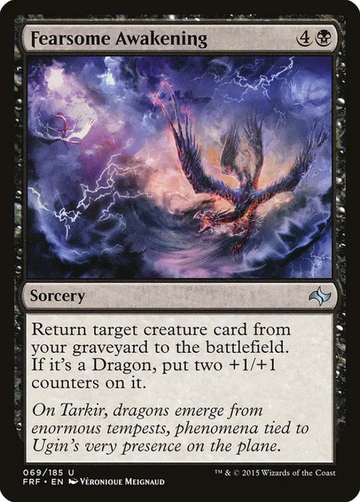Fearsome Awakening [Fate Reforged] - MTG Single