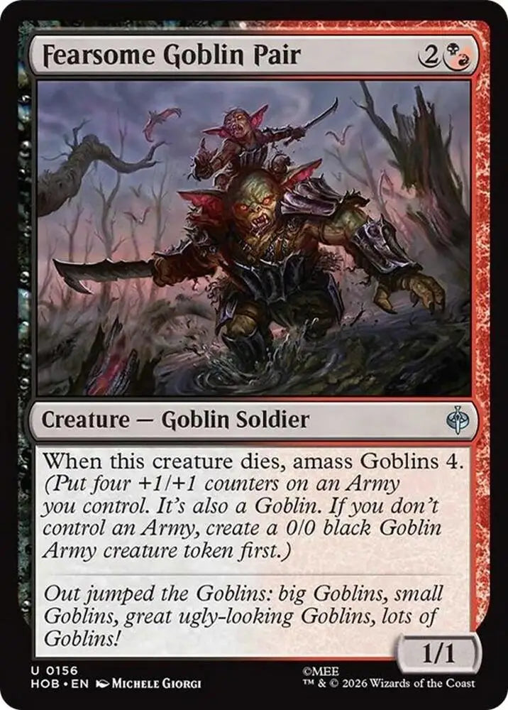 Fearsome Goblin Pair (156) [The Hobbit]