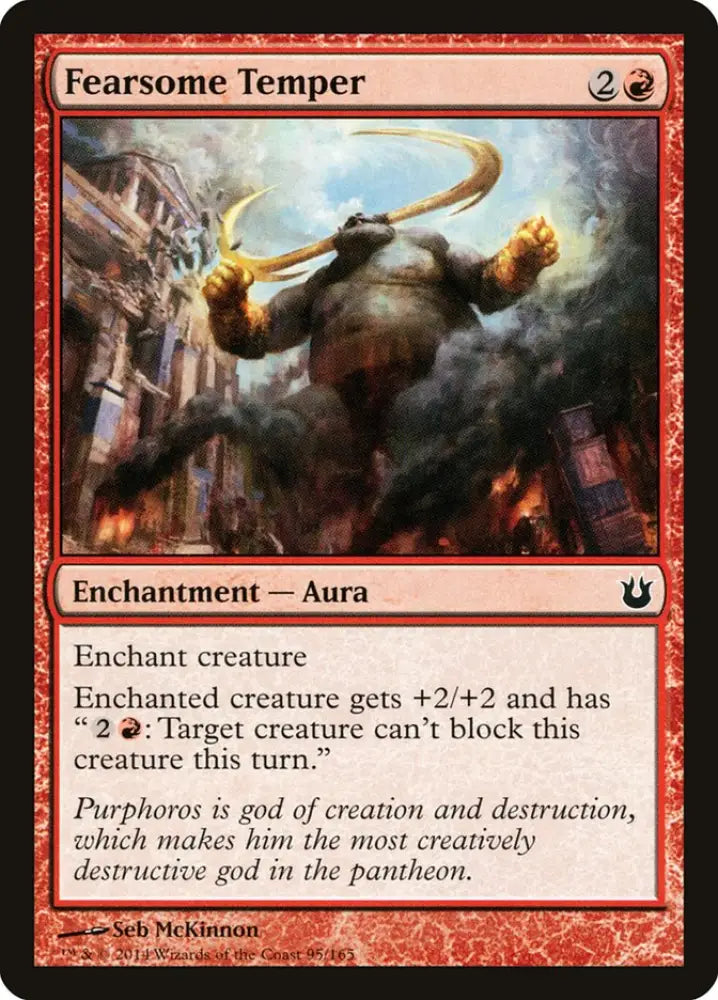 Fearsome Temper [Born of the Gods] - MTG Single