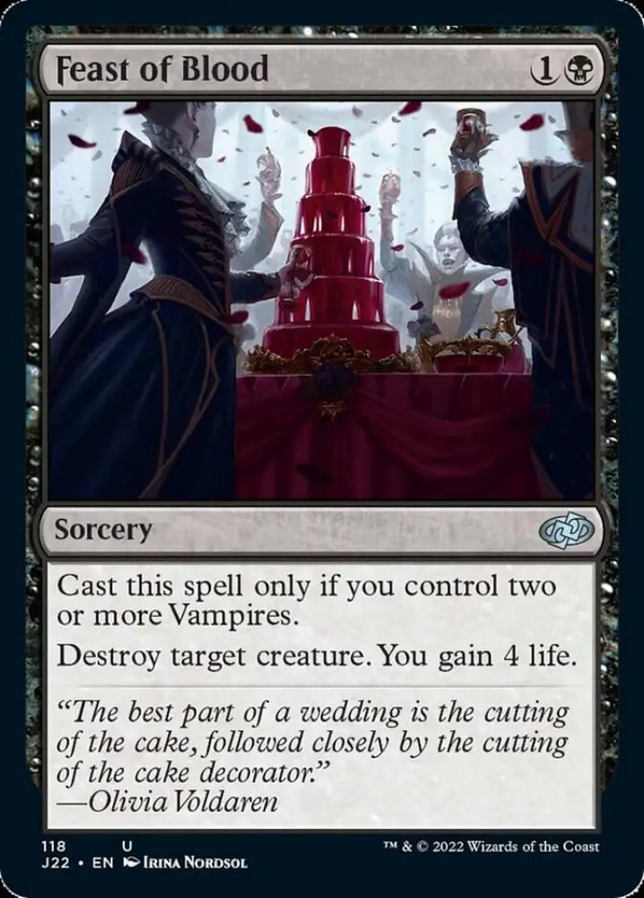Feast of Blood [Jumpstart 2022] - MTG Single
