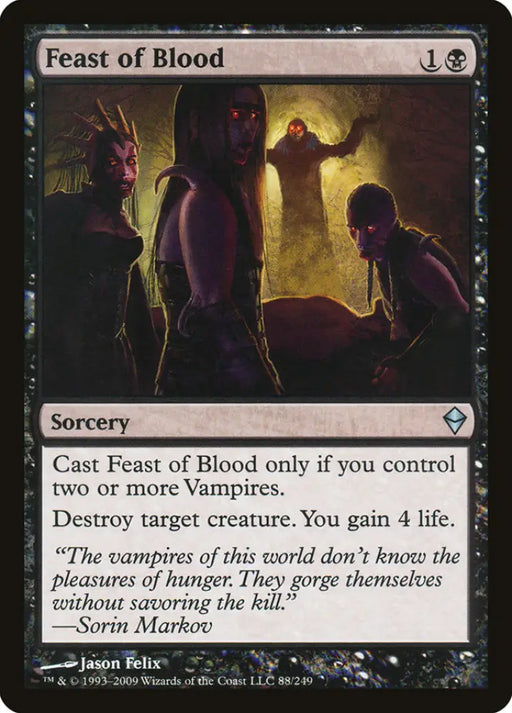 Feast of Blood [Zendikar] - MTG Single