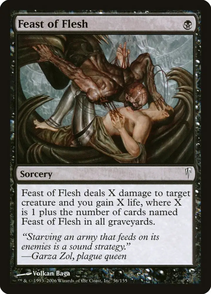 Feast of Flesh [Coldsnap] - MTG Single