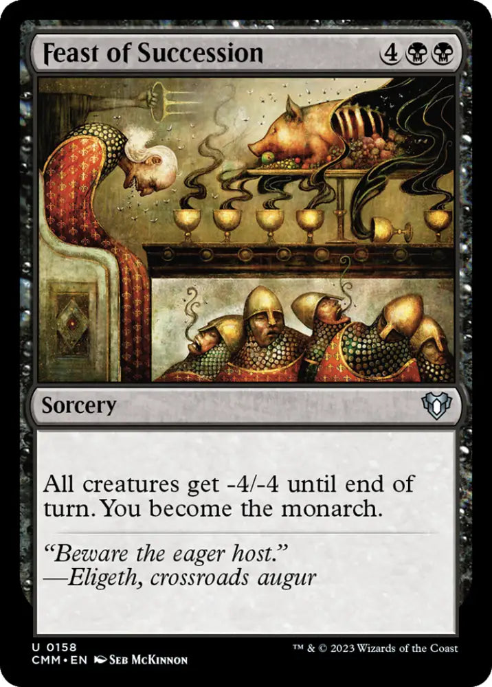 Feast of Succession [Commander Masters] - MTG Single