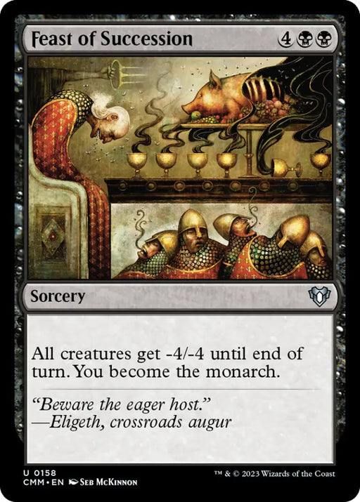 Feast of Succession [Commander Masters] - MTG Single