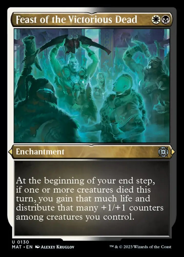 Feast of the Victorious Dead (Foil Etched) [March of the Machine: The Aftermath] - MTG Single