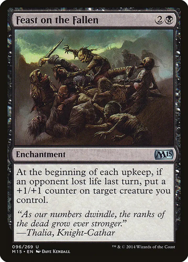 Feast on the Fallen [Magic 2015] - MTG Single