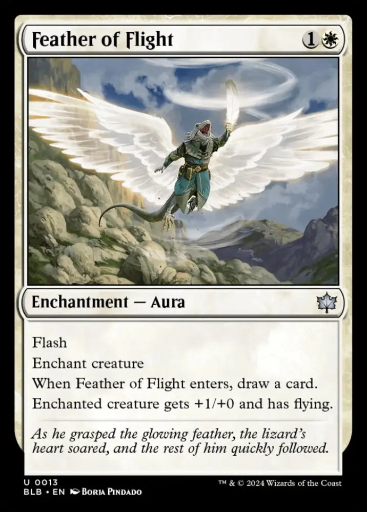 Feather of Flight [Bloomburrow] - MTG Single