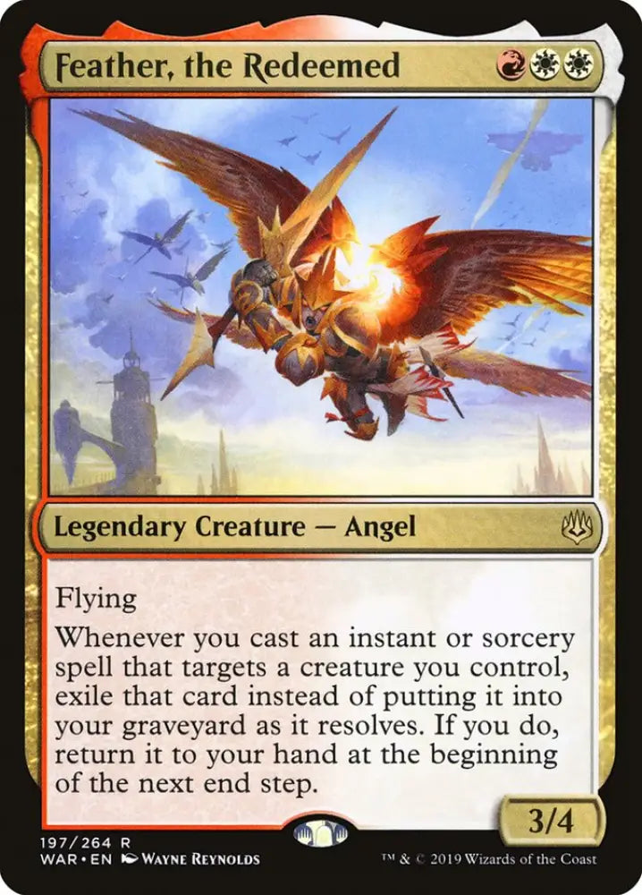 Feather the Redeemed [War of the Spark] - MTG Single