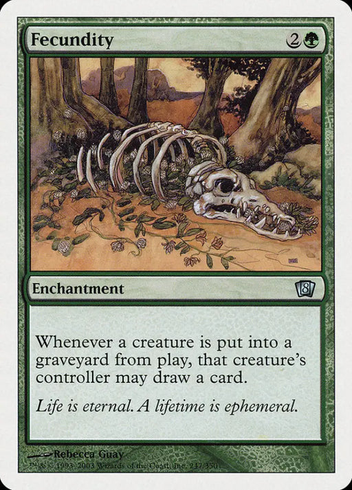 Fecundity (247) [Eighth Edition] - MTG Single