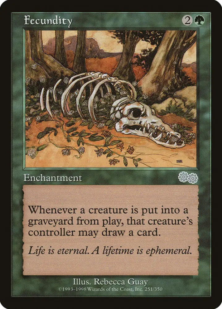Fecundity [Urza’s Saga] - MTG Single