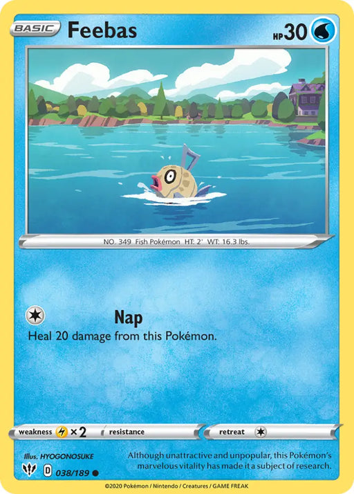 Feebas (038/189) [Sword & Shield: Darkness Ablaze] - Pokemon Single