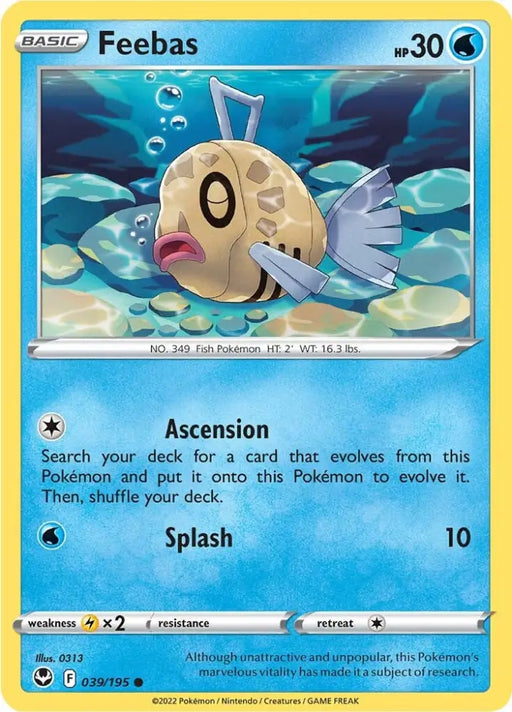 Feebas (039/195) [Sword & Shield: Silver Tempest] - Pokemon Single