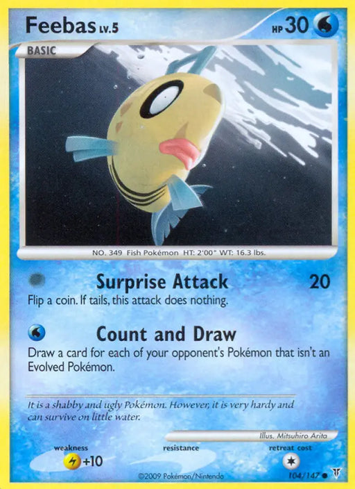 Feebas (104/147) [Platinum: Supreme Victors] - Pokemon Single