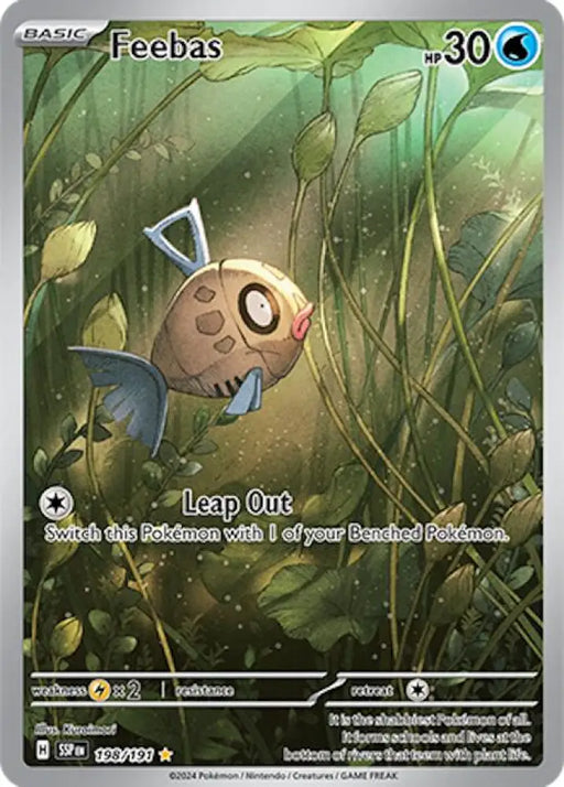 Feebas (198/191) [Scarlet & Violet: Surging Sparks] - Pokemon Single