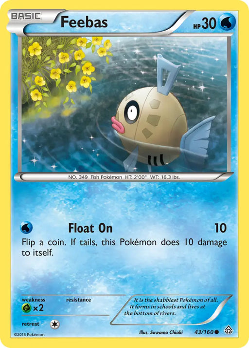 Feebas (43/160) [XY: Primal Clash] - Pokemon Single