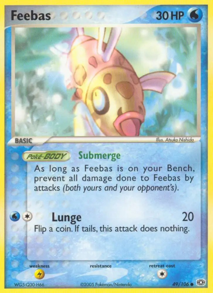 Feebas (49/106) [EX: Emerald] - Pokemon Single