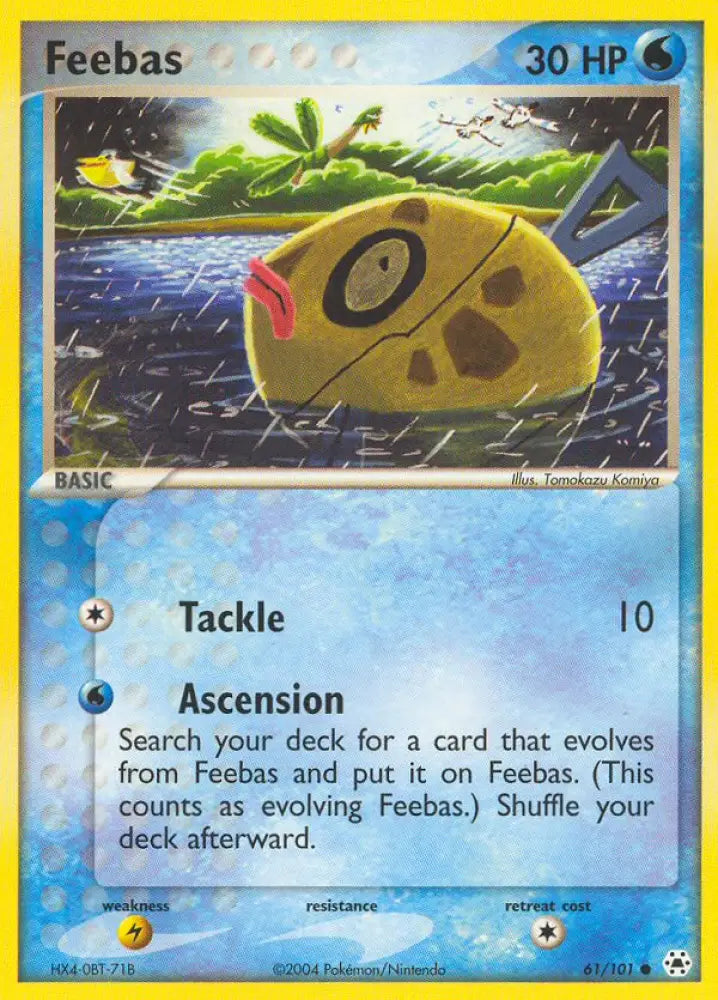 Feebas (61/101) [EX: Hidden Legends] - Pokemon Single
