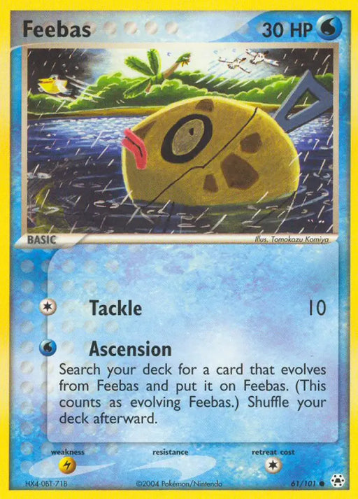 Feebas (61/101) [EX: Hidden Legends] - Pokemon Single