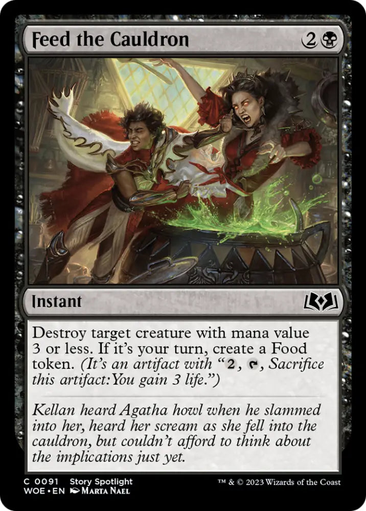 Feed the Cauldron [Wilds of Eldraine] - MTG Single