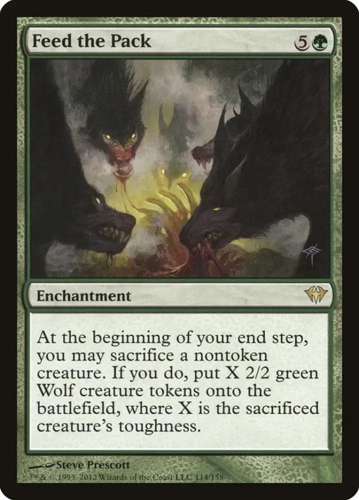 Feed the Pack [Dark Ascension] - MTG Single