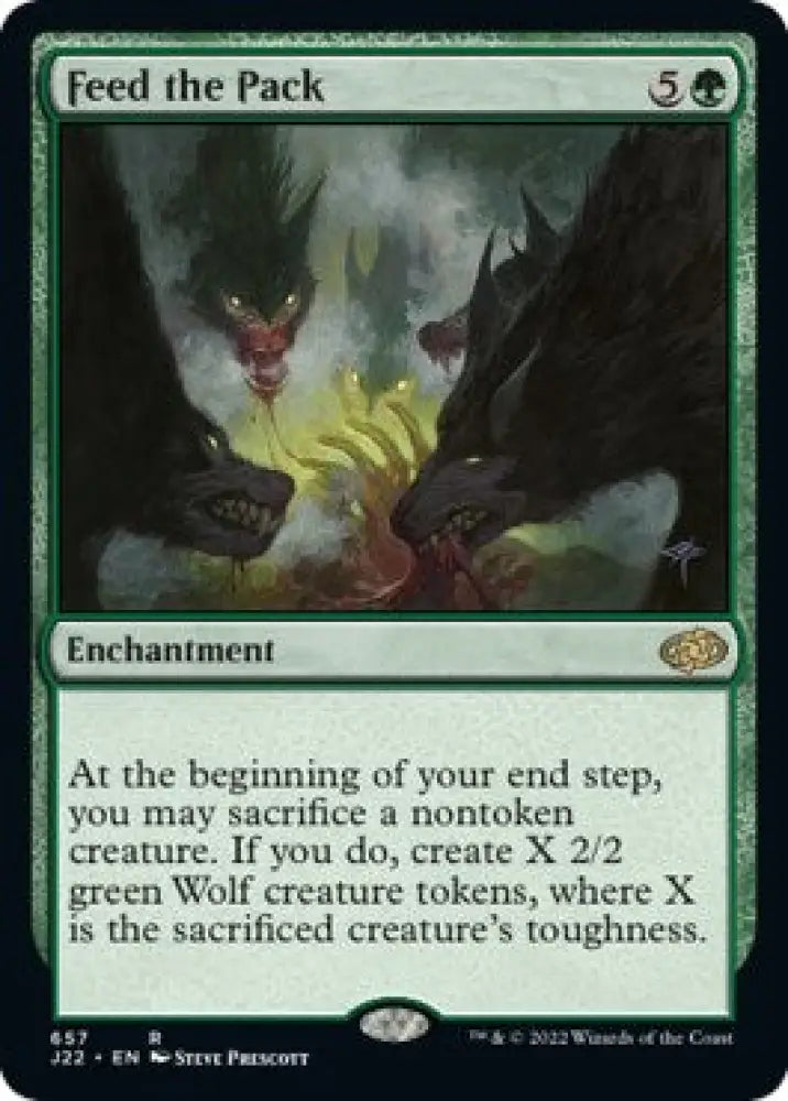 Feed the Pack [Jumpstart 2022] - MTG Single