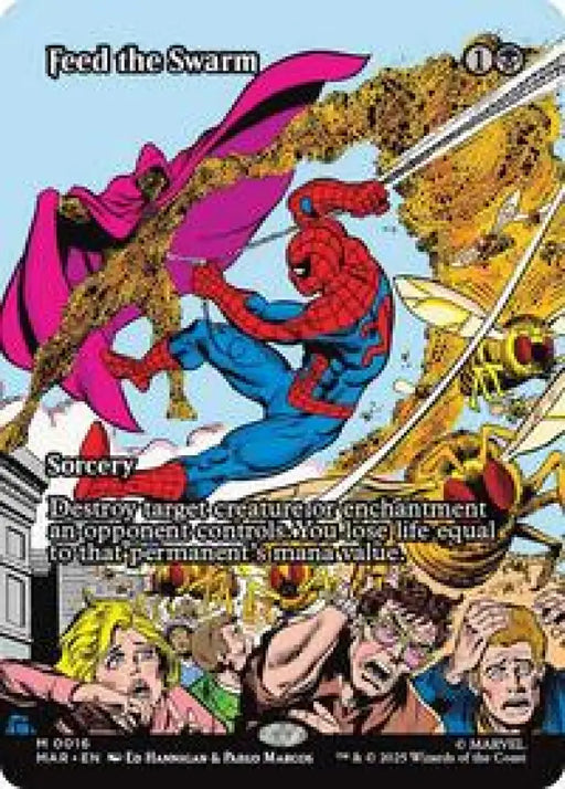 Feed the Swarm (Borderless) (16) [Marvel Eternal-Legal]