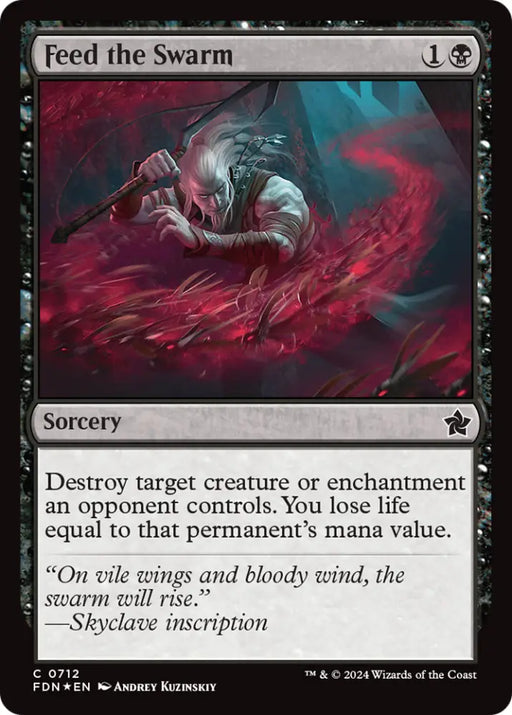 Feed the Swarm [Foundations] - MTG Single