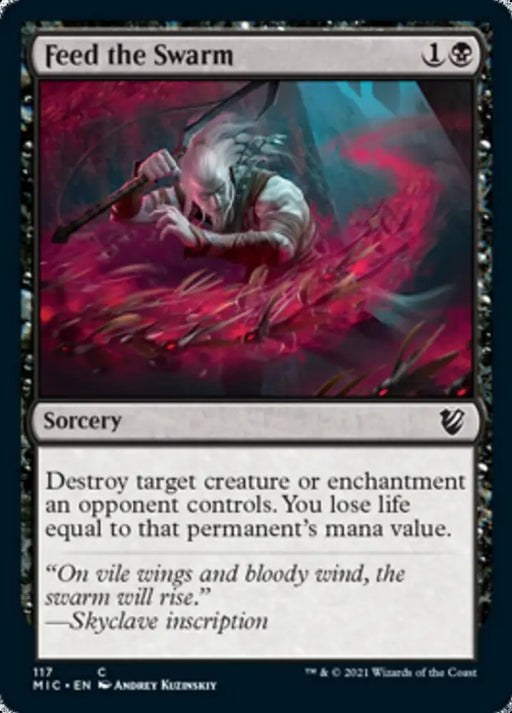 Feed the Swarm [Innistrad: Midnight Hunt Commander] - MTG Single